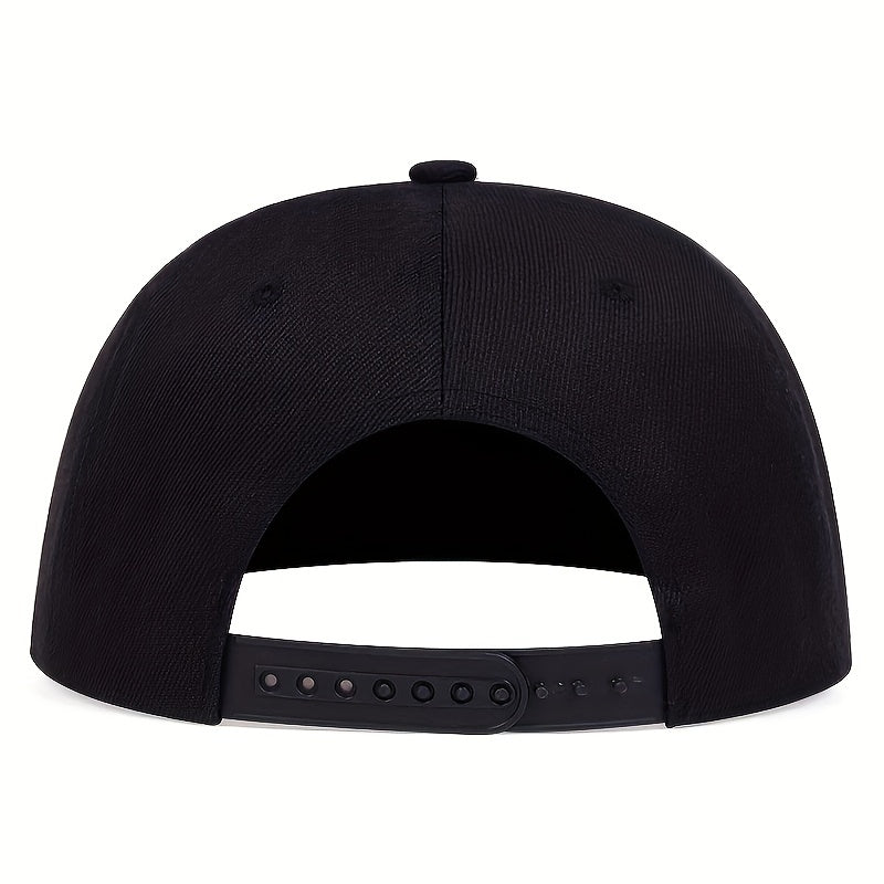 Hands Embroidered Snapback Hat Hip Hop Unisex Baseball Cap