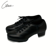Unisex Soft Sole Lace up Jazz Tap Dance Shoes