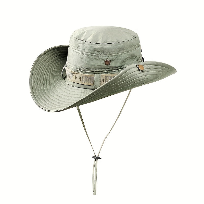 Water Proof Wide Brim Sun Visor Cap UV Protection
