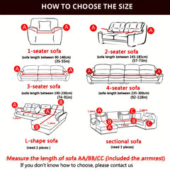 Silk Skirt Sofa Slipcover Protector Universal Elastic Dustproof Cover