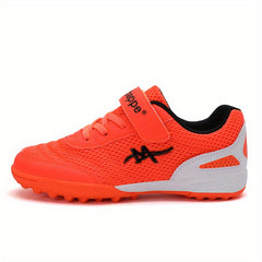Kids Soccer Shoes TF Cleats Lightweight Football Shoes