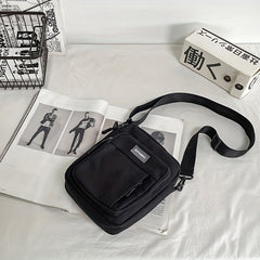 Men's Casual Canvas Crossbody Bag Sports Shoulder Bag