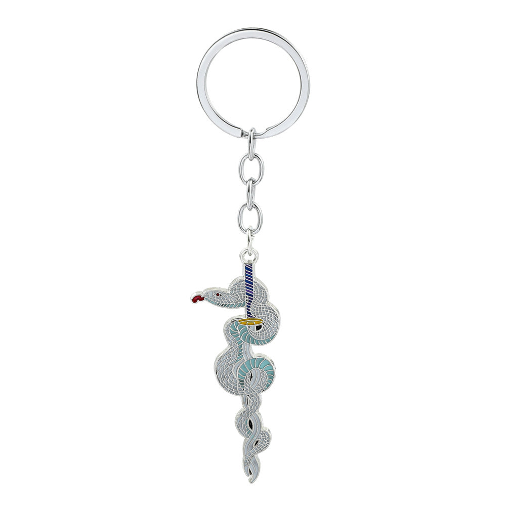 Anime Metal Weapon Keychain Pendant