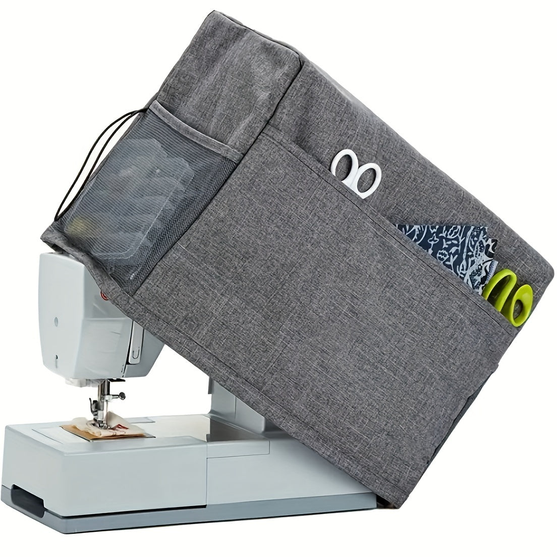 Portable Sewing Machine Cover with Storage Pocket