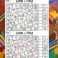 Interactive Focus Training Book for Fun Education