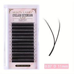 YY Shape Eyelash Extension Double Tip Lashes Natural Easy Grafting Volume Lash