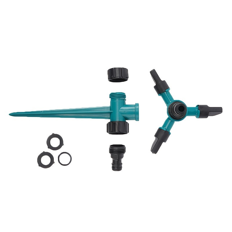 360 Rotating Garden Watering Sprinkler Adjustable Weighted System