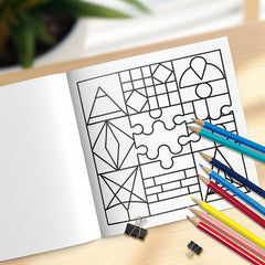Adult Coloring Book 20x20cm 24 Pages - Easter Theme