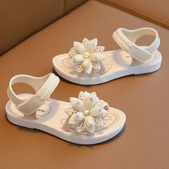 Girls Breathable Open Toe Sandals Lightweight Anti Slip Comfort Sandals