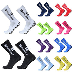 Athletic Socks Anti Slip Breathable Sweat Absorbing Sports Socks