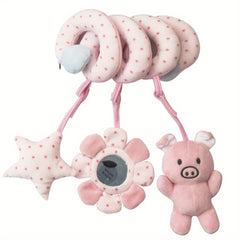 High Contrast Baby Spiral Hanging Toy, Sensory Toy for Newborns