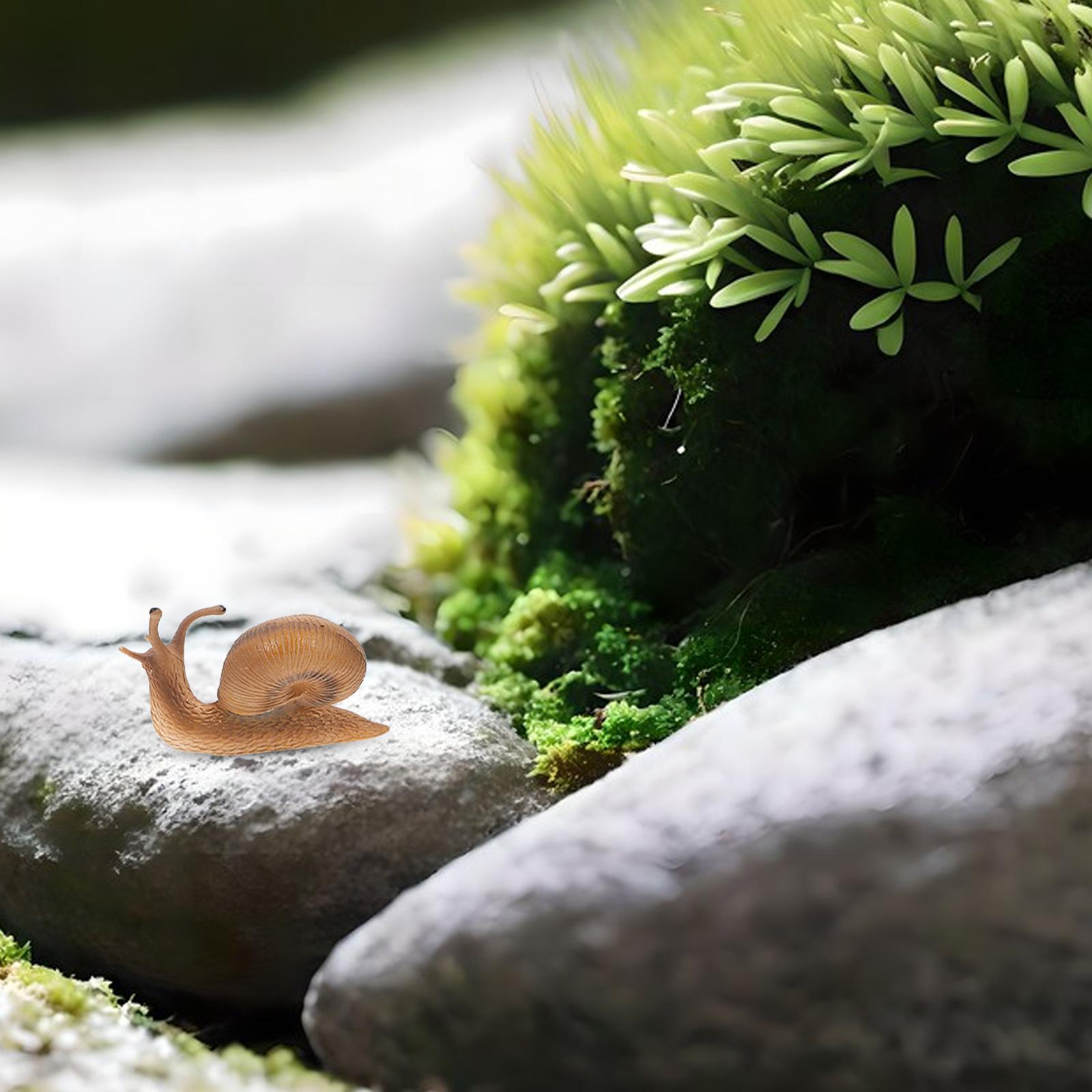 Snail Landscape Disc Ornament Snail Toy PL127