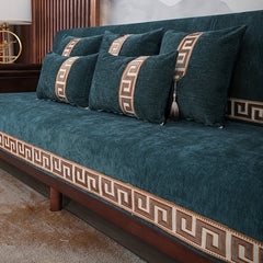 Modern Sofa Slipcover Dust-proof Anti-slip Couch Cover All Seasons Universal Fur
