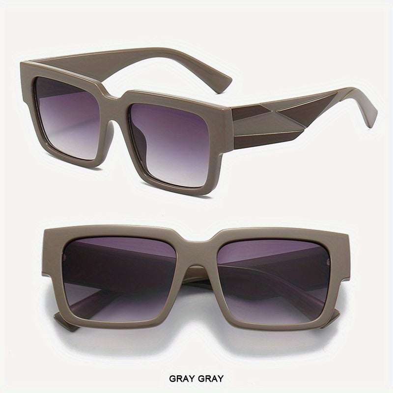 Men's Large Square Sunglasses UV Protection for Outdoor Sports
