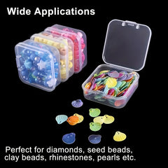 Plastic Storage Box 14 20 28 42 Grids Bead Storage Case