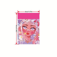 50pcs Galaxy Girl Decorative Stickers Scrapbooking Stick Label Diary Album