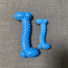 TPR Dog Chew Toy for Teeth Cleaning & Interactive Play Bone Shape