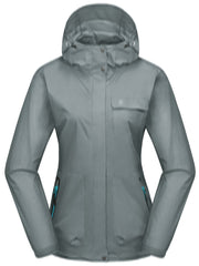 Women's Lightweight Hooded Jacket Long Sleeve Thermal Sports Coat