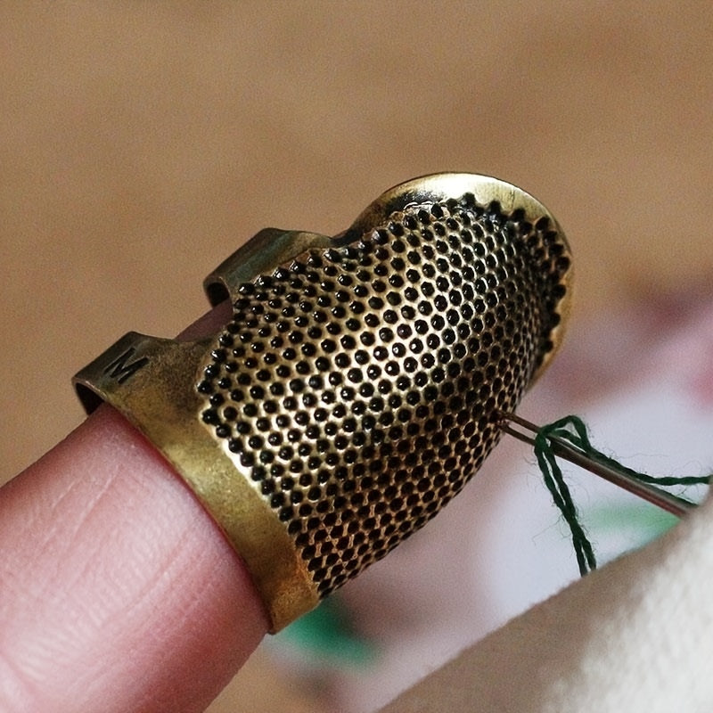 Vintage Finger Thimble Hand Sewing Tools For Women