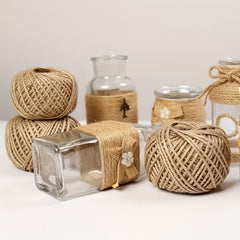 30 0 Meter 2pcs Natural Jute Rope Hemp Rope Home Wedding Decoration