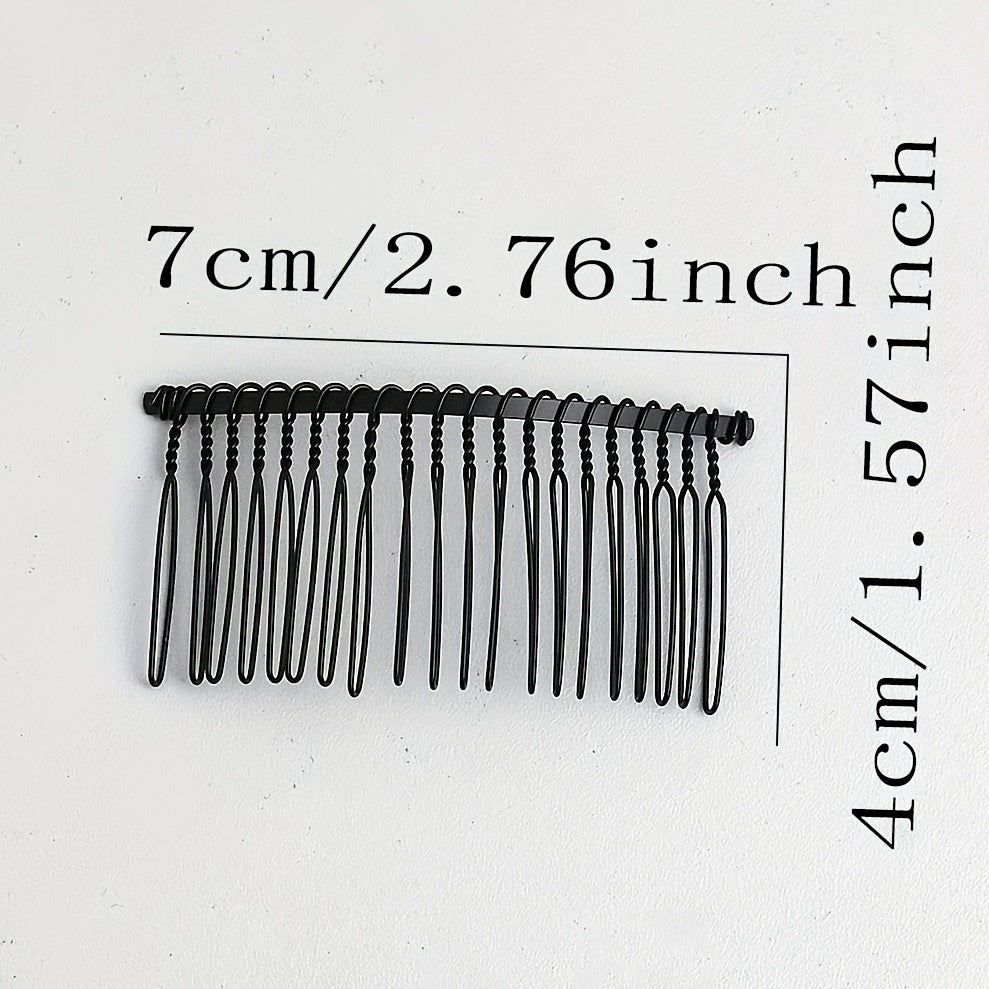 4pcs Basic Style Hair Styler Hair Comb Set Women's Hair Accessories