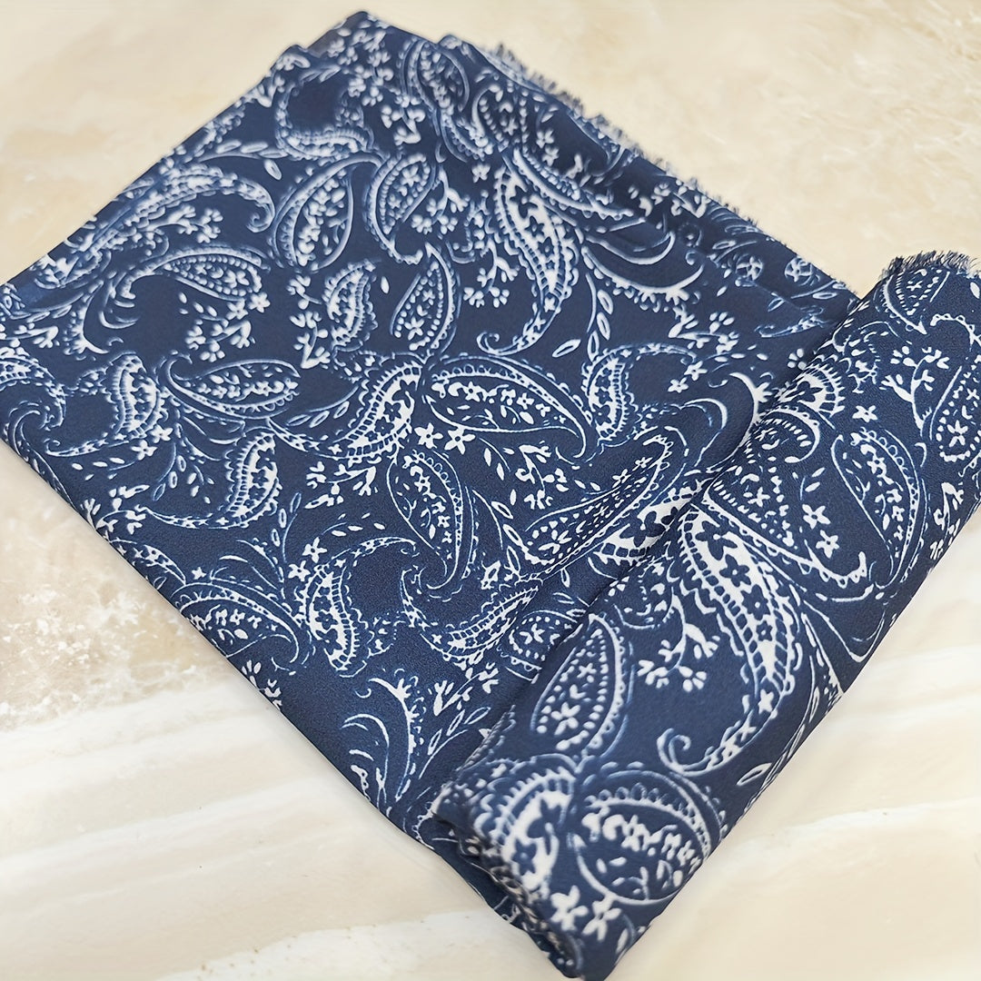 1yd Comfortable Breathable Chiffon Fabric Diy Clothes Pants Dress Fabric