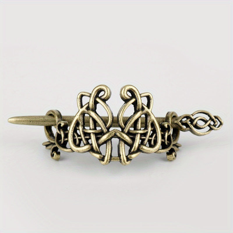Vintage Viking Style Hairpin Irish Knot Hairpin Retro Metal Hair Accessories