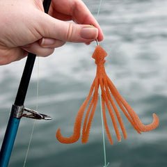 4pcs Luminous Soft Octopus Bait for Saltwater Fishing