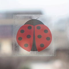 Ladybug Fly Catcher Window Stickers  30pcs
