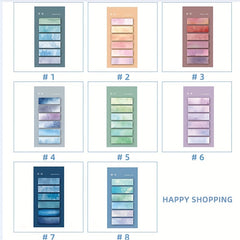 120 Gradient Index Stickers for Lovely Classification
