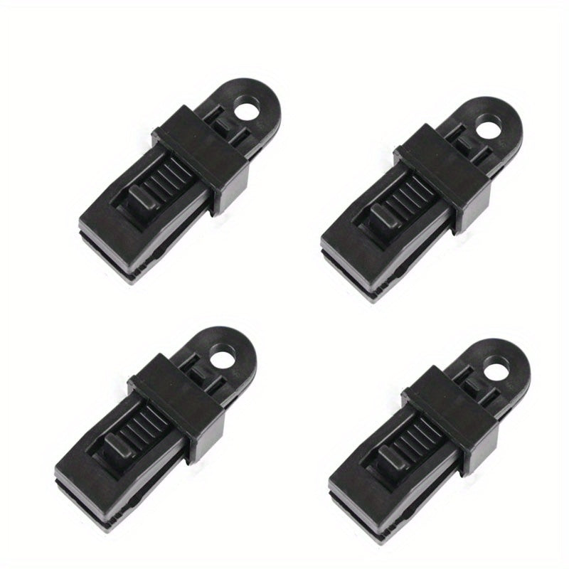 4pcs Windproof Tent Clips for Camping and Hiking