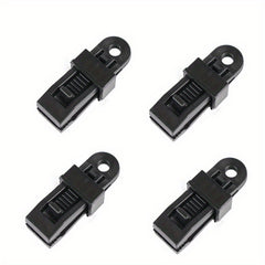 4pcs Windproof Tent Clips for Camping and Hiking