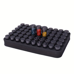 60 Bottles Diamond Painting Tool Storage Container with Carry Case