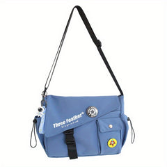 Men's Casual Messenger Bag Large Capacity Crossbody Bag