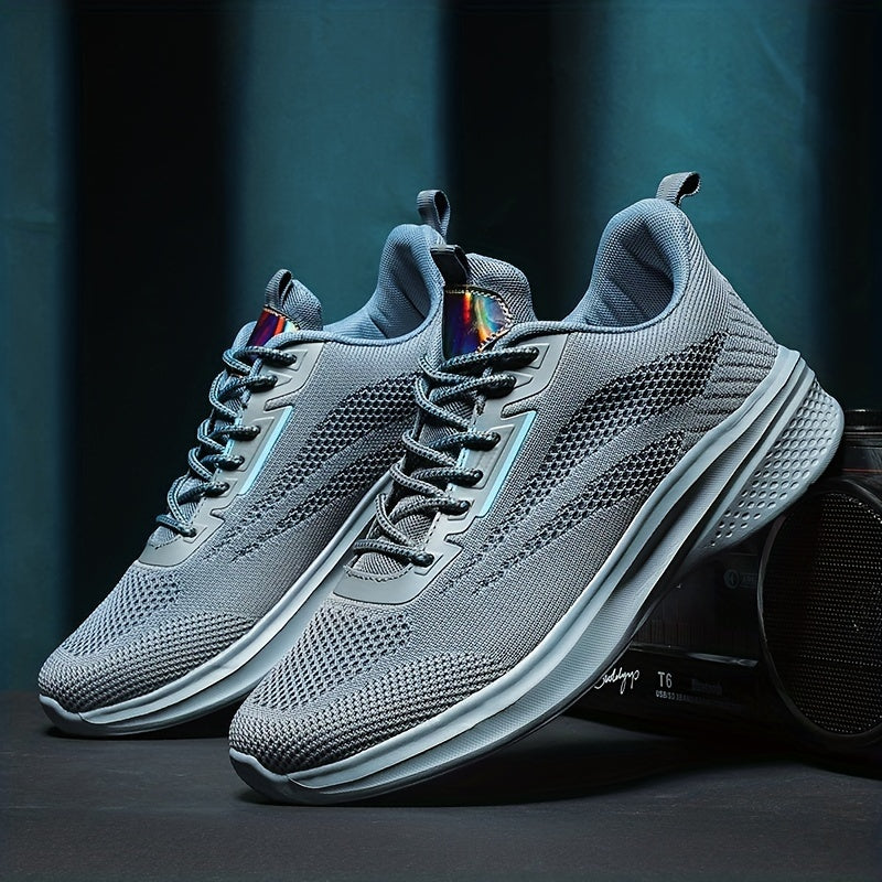 Men's Breathable Running Shoes with Cushioned Comfort
