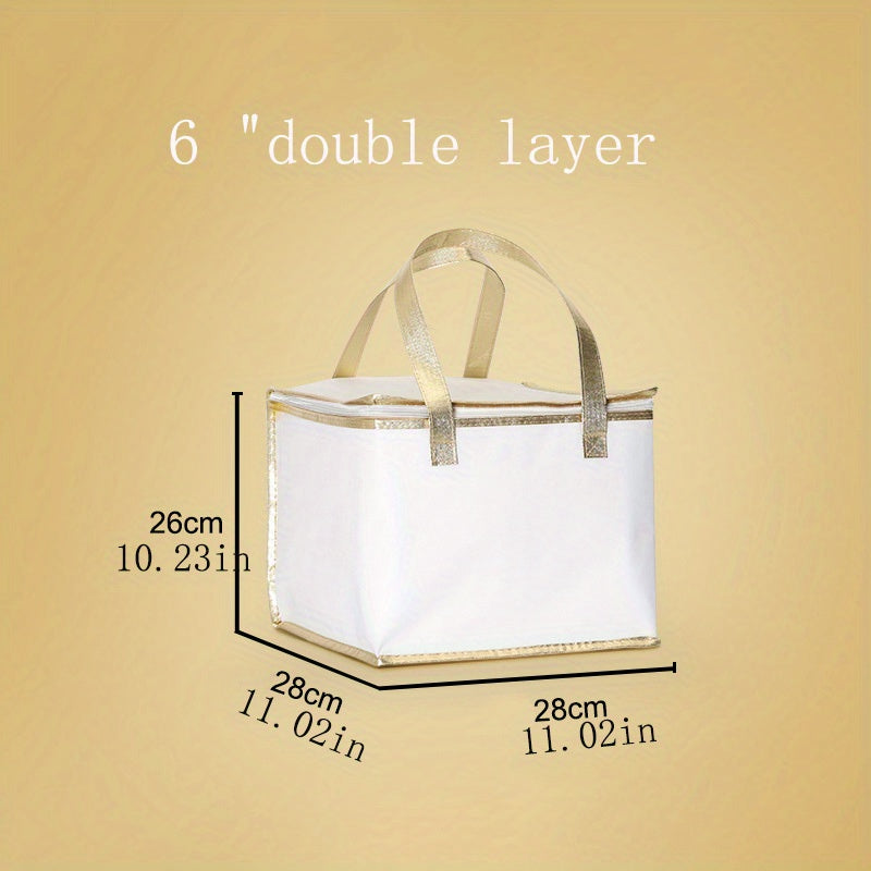 Large Capacity Cake & Seafood Insulation Bag - Portable & Durable