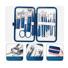 13pcs Nail Clipper Scissors Ear Picking Set Personal Care Accessories