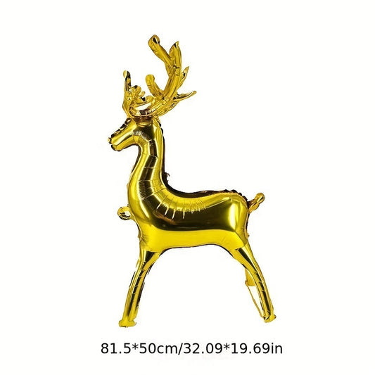 Christmas Reindeer Balloon Decoration Set for Indoor and Outdoor Party