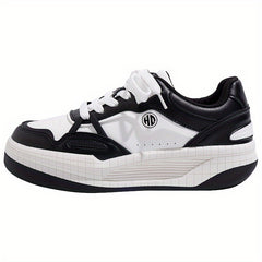 Peas Shoes Women's Thick Sole Skate Shoes Non slip Platform Sneakers