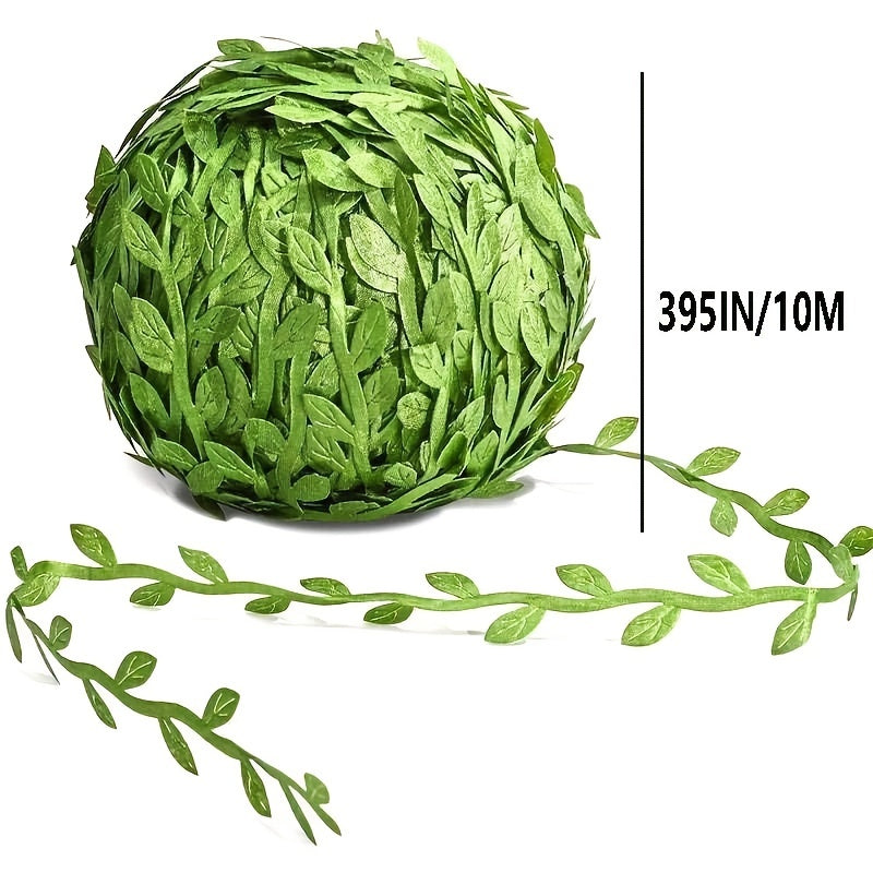 395ft Green Artificial Vine Home Party Garland Mother's Gift Decoration