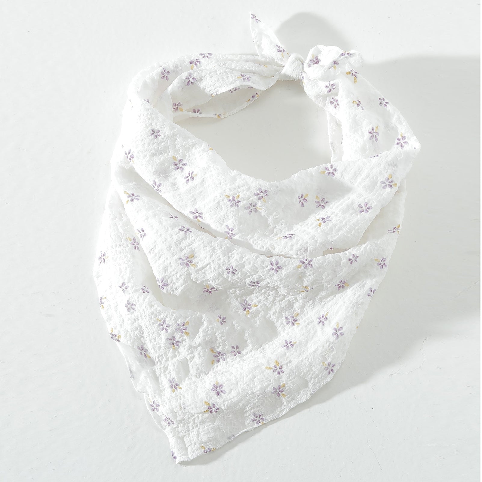 Floral Print Hair Bandanas Headscarf Women Hairbands Fabric Headwrap