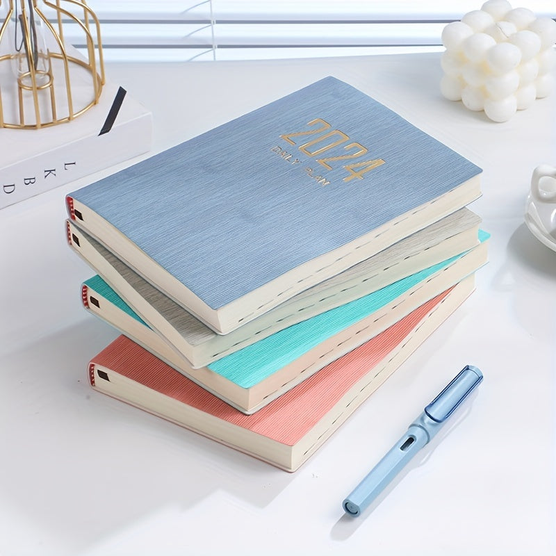 A5 Daily Planner Notebook 365 Days English Calendar