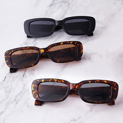 ENSARJOE Vintage Square Sunglasses Retro Travel Sun Glasses