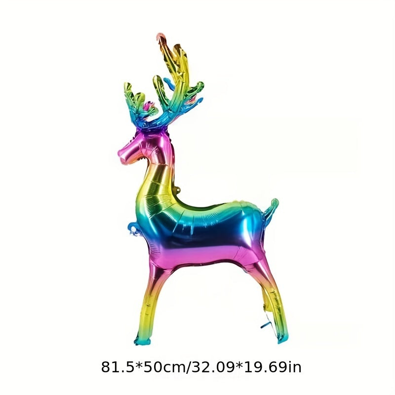 Christmas Reindeer Balloon Decoration Set for Indoor and Outdoor Party