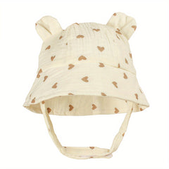 Baby Breathable Bear Sunshade Hat for Summer