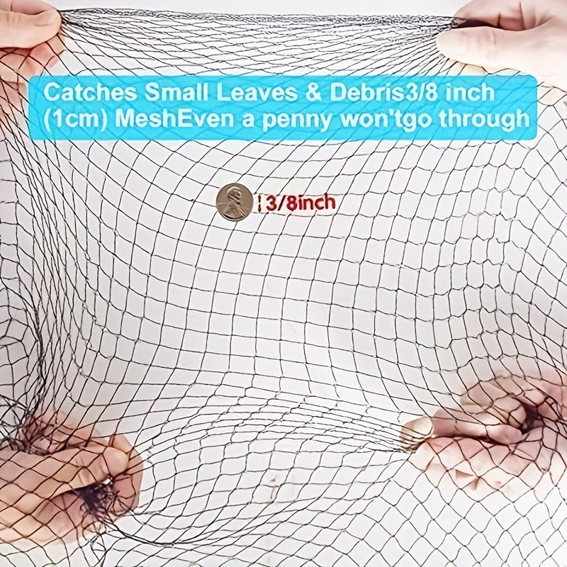 Heavy Duty Pond Net Kit 4.57x6.1m, Pool Protection Net, Skimmer Net