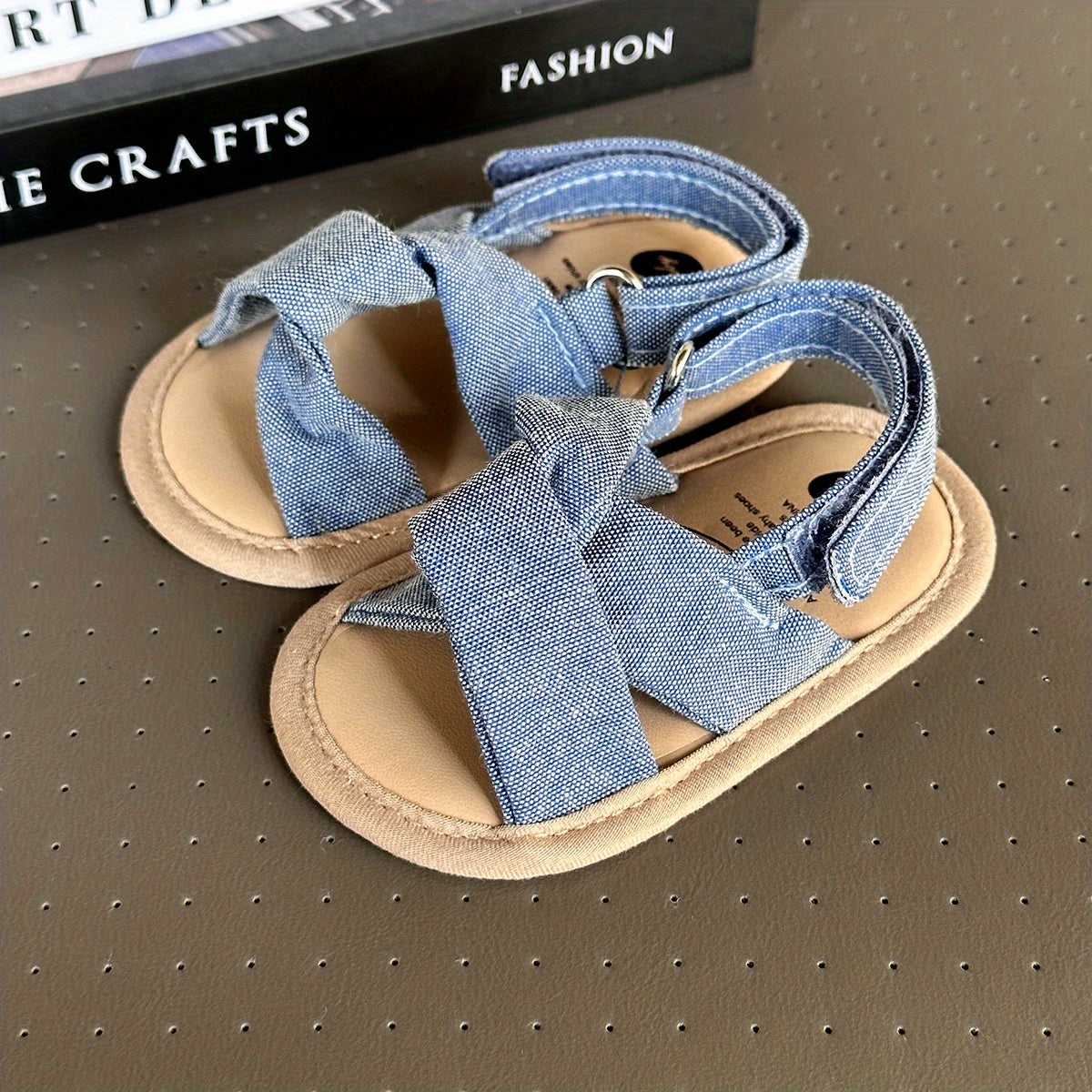 Comfy Baby Girls Sandals Lightweight Non Slip Walking Shoes For Infants