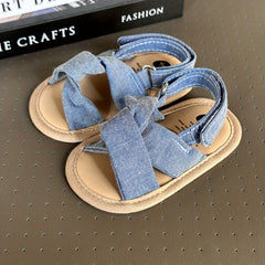 Comfy Baby Girls Sandals Lightweight Non Slip Walking Shoes For Infants