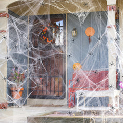 Halloween Spider Web Cotton Decorative Props