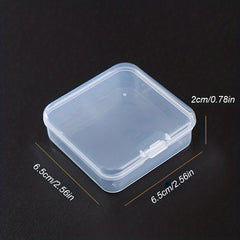 Halloween Christmas DIY Accessories Storage Box Plastic Materials